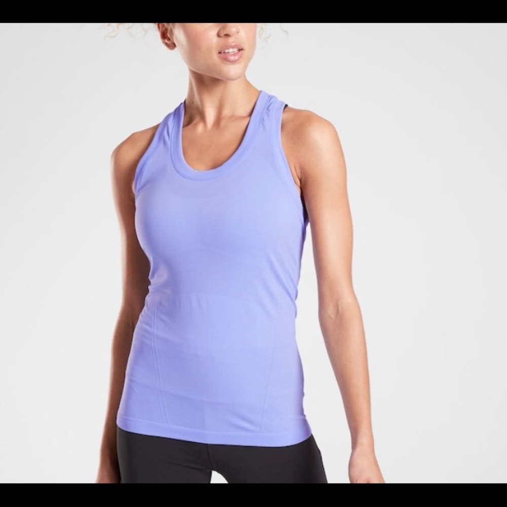 Athleta Momentum Tank Victorian Periwinkle S NWT